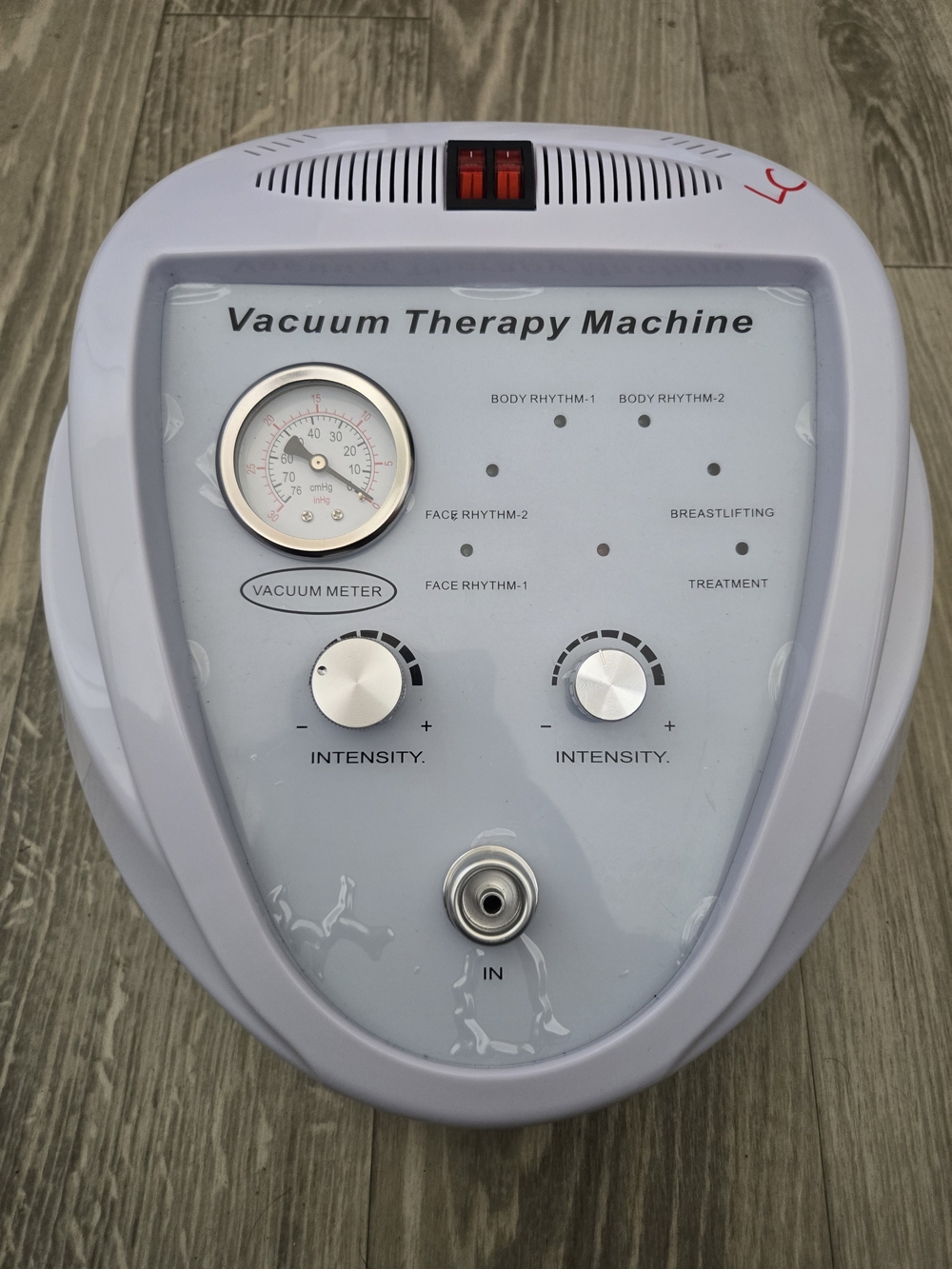 Source Unknown White Vacuum Therapy Machine
